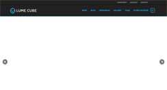 Desktop Screenshot of lumecube.com